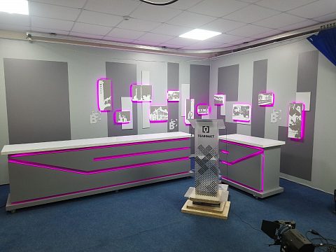 Фото 9 работы «Новая студия телеканала «Восточный экспресс» | (ОТВ Миасс Челябинская область)»