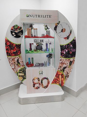 2-х сторонний стенд NUTRILITE, изготовитель ReSeM (Ресем)