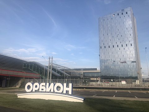 Фото 3 работы «Комплексное рекламное оформление ММТУ "ОРБИОН" Сколково»