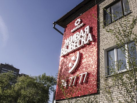 Фото 2 работы «Живая вывеска»