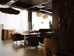 Дизайн кальянной Hookah Place Метрополис — фото 7, изготовитель One Two Home