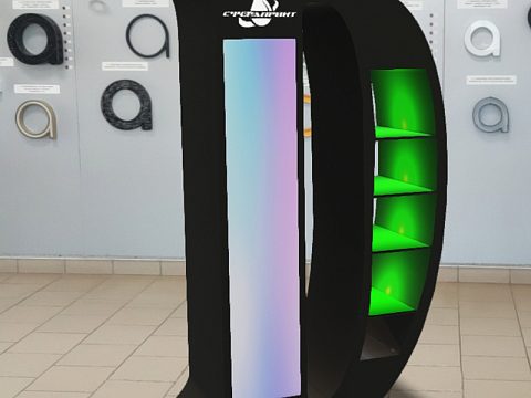 Фото 6 работы «Выставочный стенд с видеоэкраном»