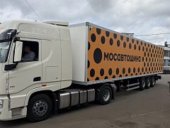 Дизайн и брендирование трёх фур Dong Feng GX для «Мосавтошины» — фото 2, изготовитель Брендрайв