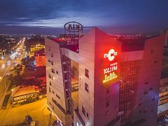 Пиксельная вывеска для РАДИО МСМ