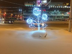 Изготовление световых новогодних украшений для города Уфа. — фото 2, изготовитель МНОГОВЫВЕСОК.РФ