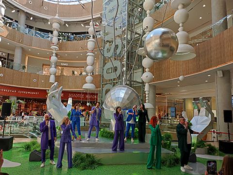 Фото 5 работы «Инсталяция в ТЦ «BROSKO MALL»»