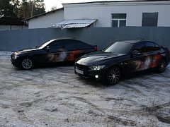 брендирование автомобилей БМВ — фото 4, изготовитель Производственная группа ОПОРА
