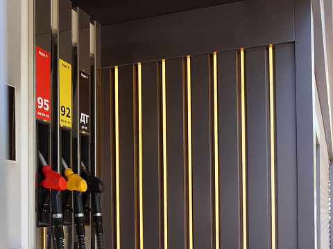 Фото 2 работы «Комплексное оформление автоматической АЗС MSK»