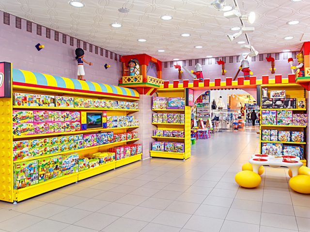 Торговый зал "Детского мира" в стиле Lego Агроба, изготовитель 3D-Logo