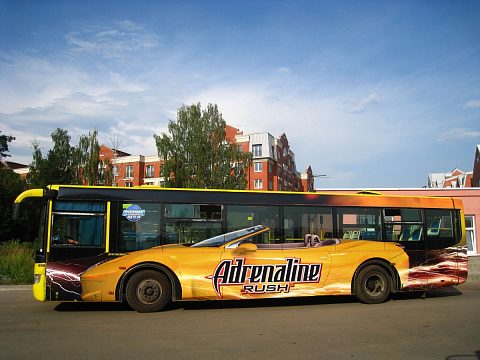 Заряженные абсолютной энергией Adrenaline Rush — Transit media group