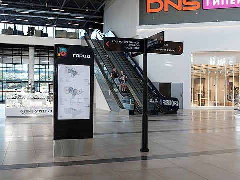 Фото 4 работы «Комплексное оформление ТЦ «Город»»