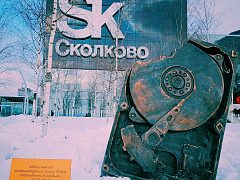 ИНВИТРО. Памятник компьютерному вирусу Petya