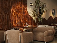 Дизайн кальянной Hookah Place Метрополис — фото 10, изготовитель One Two Home
