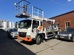 Брендирование пяти КАМАЗ «Компас» с автовышками для ОЭК — фото 4, изготовитель Брендрайв