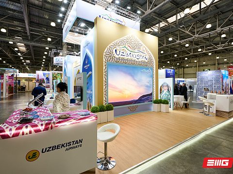 Фото 6 работы «135 м² Узбекистана: стенд для Министерства туризма»