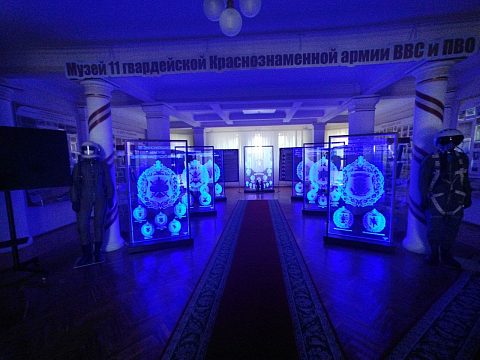 Фото 4 работы «Стенды для музея “11 гвардейской  Краснознаменной армии ВВС и ПВО “»
