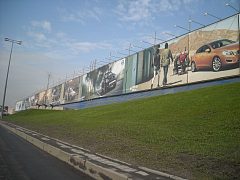 Реклама Volvo площадью почти в 5000 квадратных метров — фото 2, изготовитель Постер
