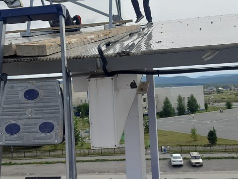 Фото 4 работы «Торгово-Досуговый Центр "Ольга" г.Усть-Катав (вывеска)»