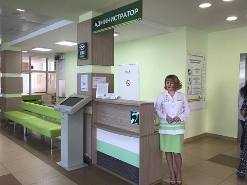 Фото 3 работы «Комплексное оформление ГКБ №13 в г. УФА»