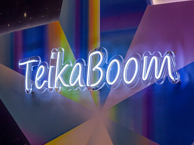 Интерьерное оформление семейного ресторана "Teika Boom by Ksenia Borodina", изготовитель Точка