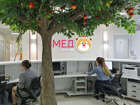 Фото 2 работы «Оформление Детского стоматологического центра «Денталюксик»»