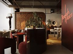 Дизайн кальянной Hookah Place Метрополис — фото 8, изготовитель One Two Home