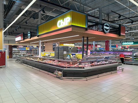 Фото 2 работы «Комплексное оформление Суперстор «Магнит» город  Москва»