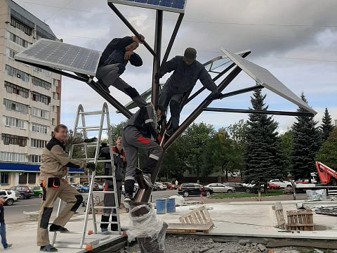 Фото 4 работы «Обустройство спортивно-игровой зоны перед бизнес-центром»