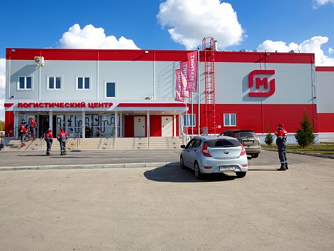 Фото 2 работы «Комплексное оформление логистического центра Магнит»