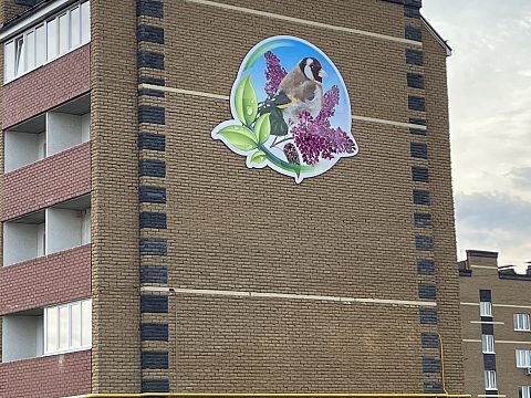 Фото 2 работы «Панно для микрорайона "Весенний" квартал, г. Октябрьский.»