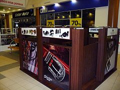 Оформление магазина "Ge.Lea.To" — фото 3, изготовитель Принтворкс