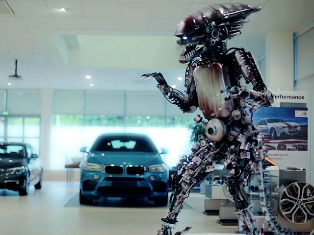 Проект "Чужой" для BMW, изготовитель Posterscope Russia