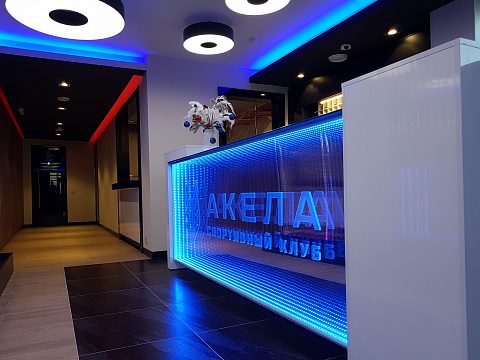 Фото 6 работы «Комплексное оформление спортивного клуба "Акела", Братск»