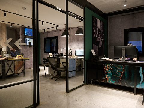 Фото 4 работы «Комплексное оформление интерьера офиса Компании РГ «Ректайм»»