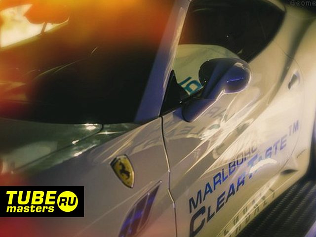 Брендирование FERRARI CALIFORNIA, изготовитель TUBEmasters.ru