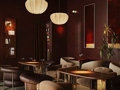 Дизайн кальянной Hookah Place Метрополис — фото 9, изготовитель One Two Home