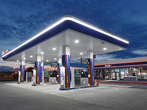 Фото 3 работы «Комплексное оформление АЗС «NAFTA 24»»