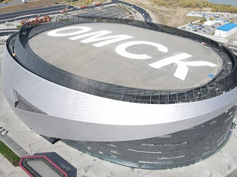 Фото 2 работы «Комплексное оформление стадиона G-Drive arena город Омск»