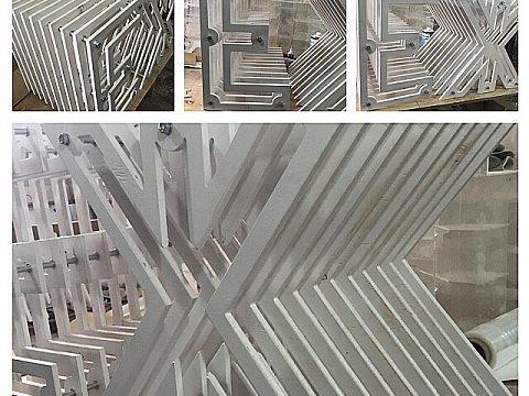 Фото 4 работы «Световые буквы "ЕЖ" Бар г Краснодар»