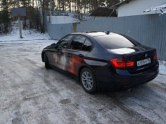 брендирование автомобилей БМВ — фото 2, изготовитель Производственная группа ОПОРА