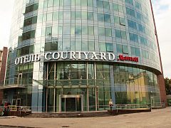 Комплекс вывесок для гостиницы Marriott — фото 2, изготовитель Неон Сити