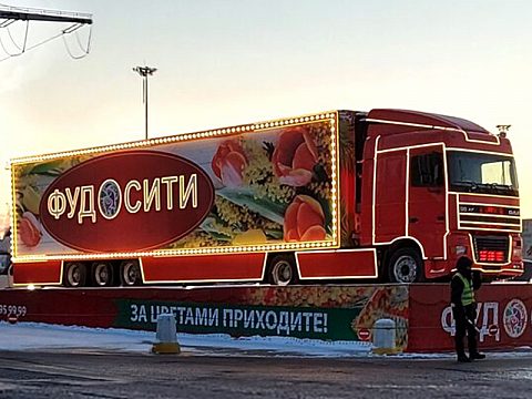 Фото 3 работы «Декоративное оформление фур Фуд Сити»