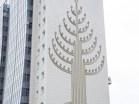 Фото 6 работы «Декоративное оформление жилого комплекса "Стройкон"»