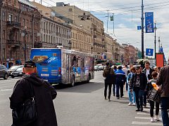 ФК «Зенит» на улицах Петербурга — фото 5, изготовитель Transit media group