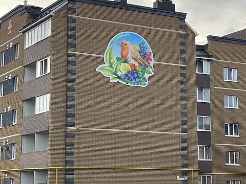 Фото 3 работы «Панно для микрорайона "Весенний" квартал, г. Октябрьский.»