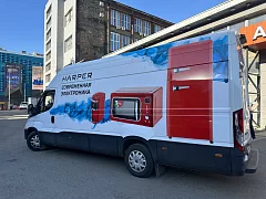 Полная оклейка Iveco Daily для HARPER: Smart TV и бытовая техника — фото 3, изготовитель Брендрайв