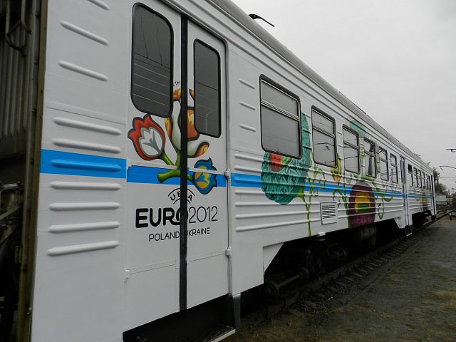 Оформление городской электрички