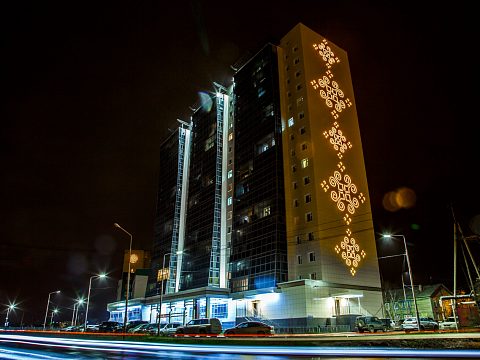 Фото 2 работы «Декоративное оформление жилого комплекса "Стройкон"»