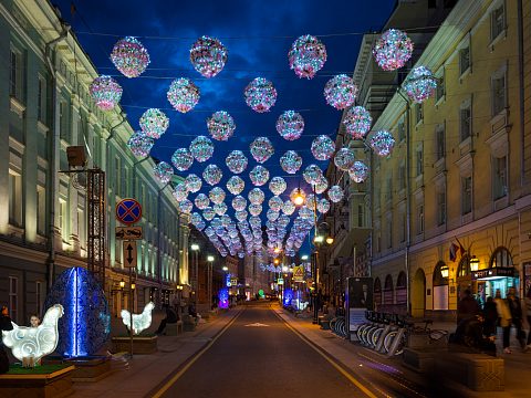 Фото 4 работы «Цветочное небо на улице Большая Дмитровка, Москва»