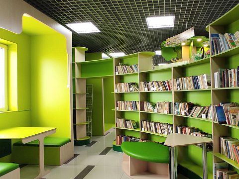Фото 3 работы «Оформление Детской библиотеки,  г. Вилюйск»